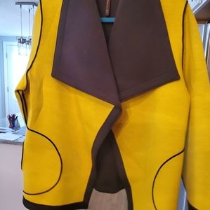 Yellow and Black Jacket